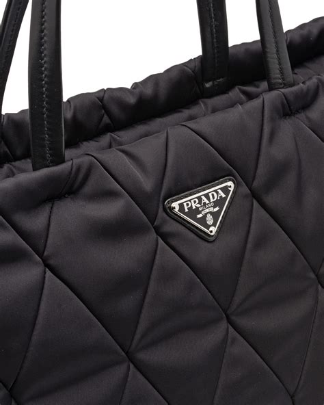 prada vintage olive green quilted nylon tote bag|prada backpacks vintage.